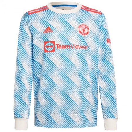 Billiga Fotbollströjor Manchester United Borta tröja 2021/22 Långärmad
